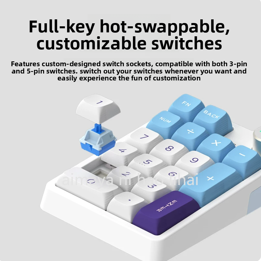 Gaming Keyboard Mechanical Wireless - Klawiatura mechaniczna Kzzi K20 Mini z