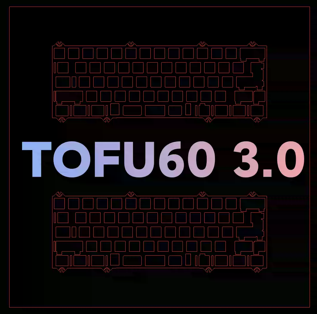 Mechanical Switch Tester - Płytka dedykowana do klawiatury KBDFANS TOFU60
