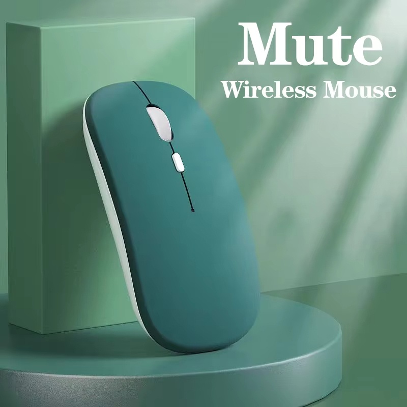 Gaming Keyboard Mouse Wireless - Cicha mysz Bluetooth, ultracienka bezprzewodowa mysz,