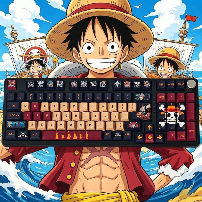 Gaming Keyboard Theme - Zestaw nakładek na klawisze BANDAI One