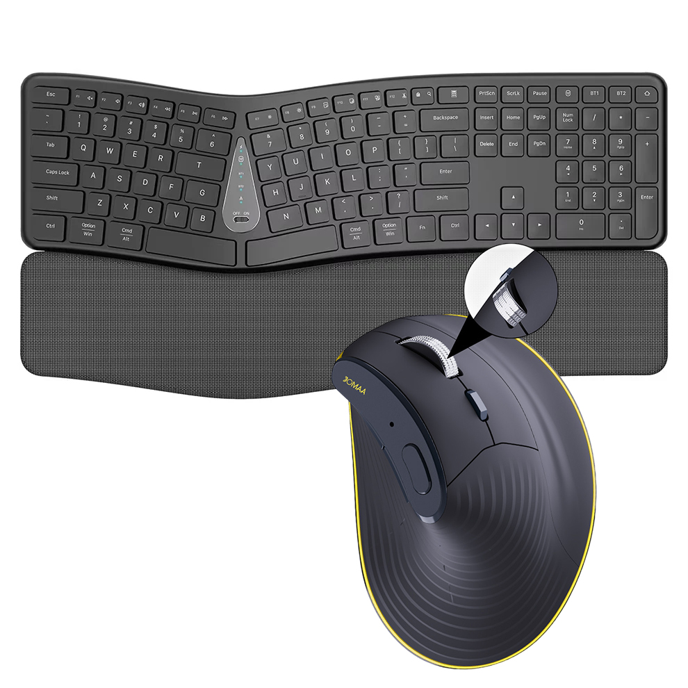 Gaming Keyboard Mouse Wireless - Bezprzewodowy zestaw klawiatura i mysz 2.4G,