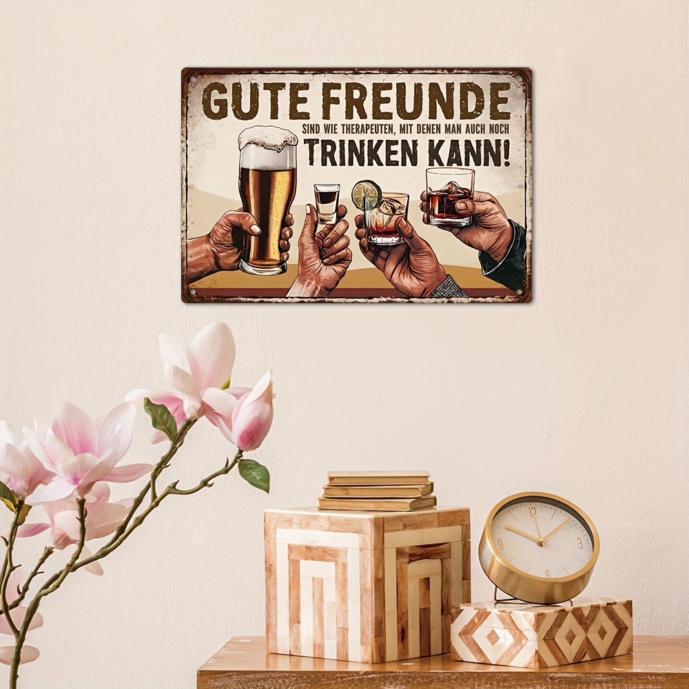 Niemiecki Metalowy Znak Vintag – Brass Weight Plate recenzja i cena