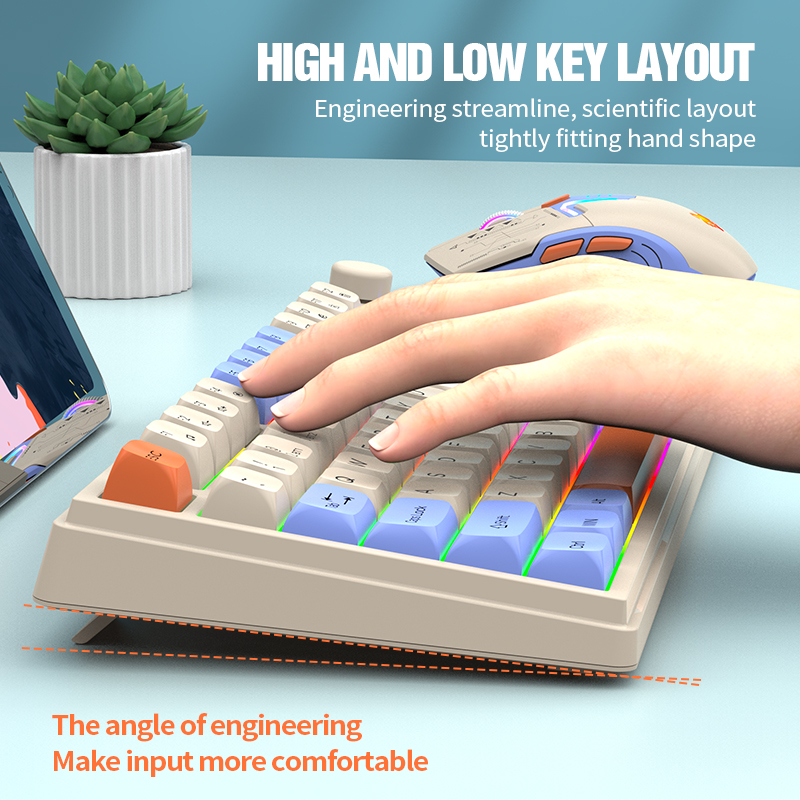 Bezprzewodowy zestaw klawiatur – Gaming Keyboard And Mouse Set recenzja i cena