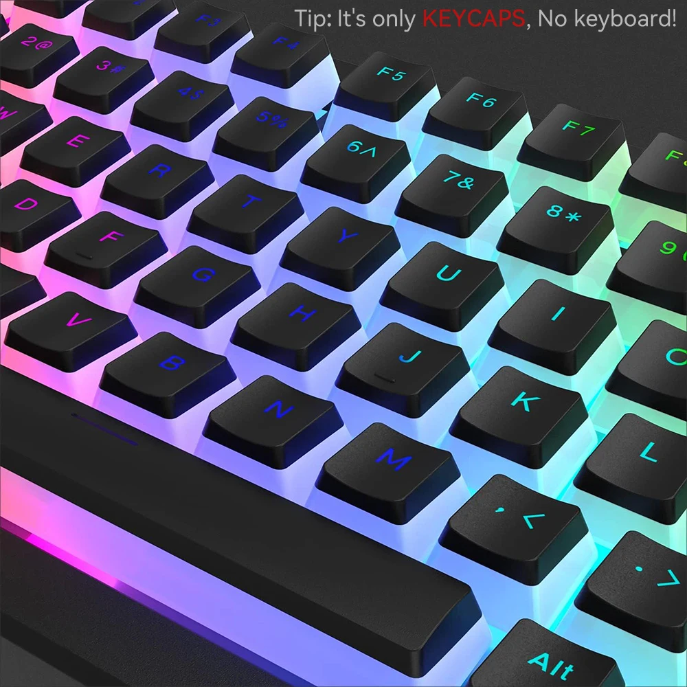 Nowe Pudding PBT Keycapy 129 K – Gaming Keyboard And Mouse Set recenzja i cena