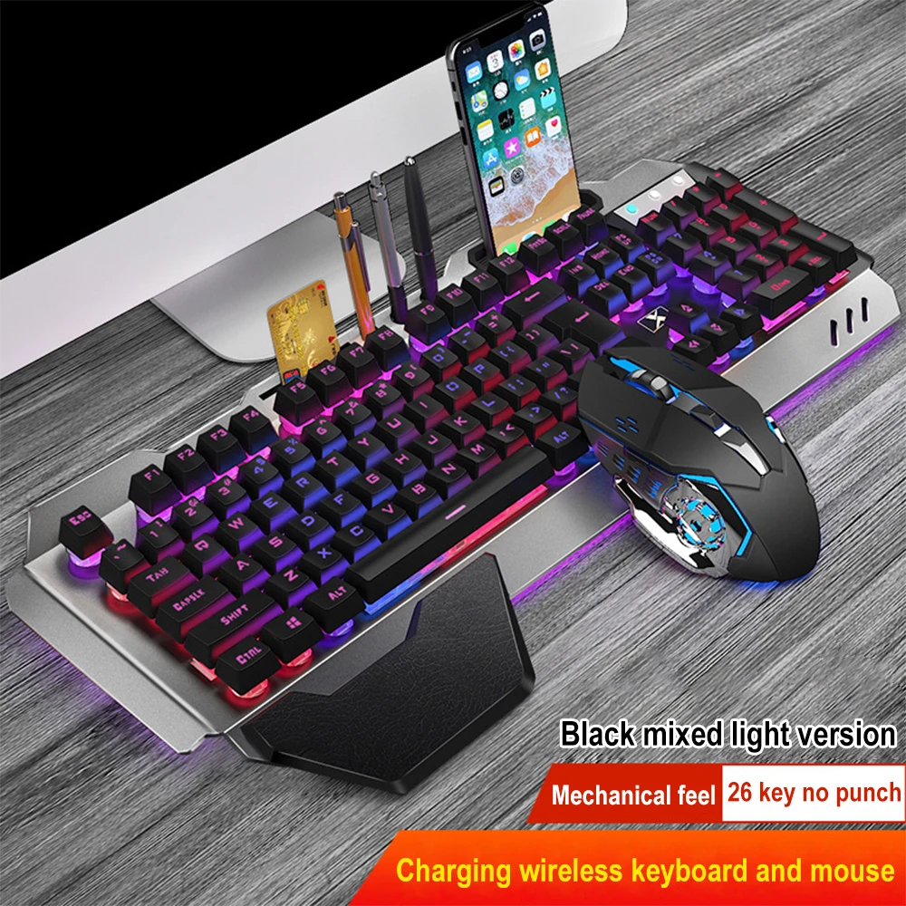 K680 akumulator 2.4G bezprzewo – Gaming Keyboard Mouse Wireless recenzja i cena