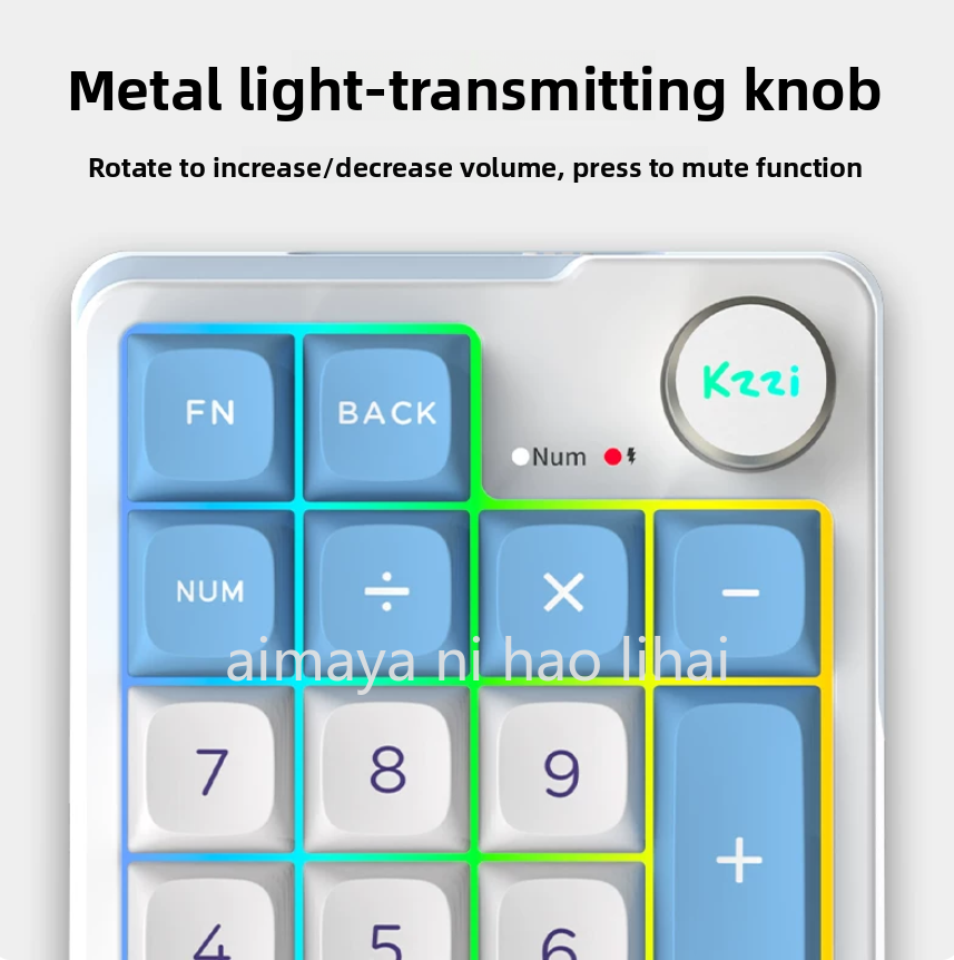 Klawiatura mechaniczna Kzzi K2 – Gaming Keyboard Mechanical Wireless recenzja i cena