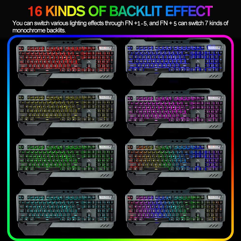 Bezprzewodowa klawiatura i mys – Gaming Keyboard And Mouse Set recenzja i cena