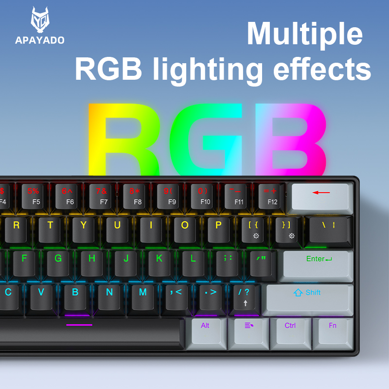 APAYADO K61 Mini Klawiatura Me – Gaming Keyboard And Mouse Set recenzja i cena