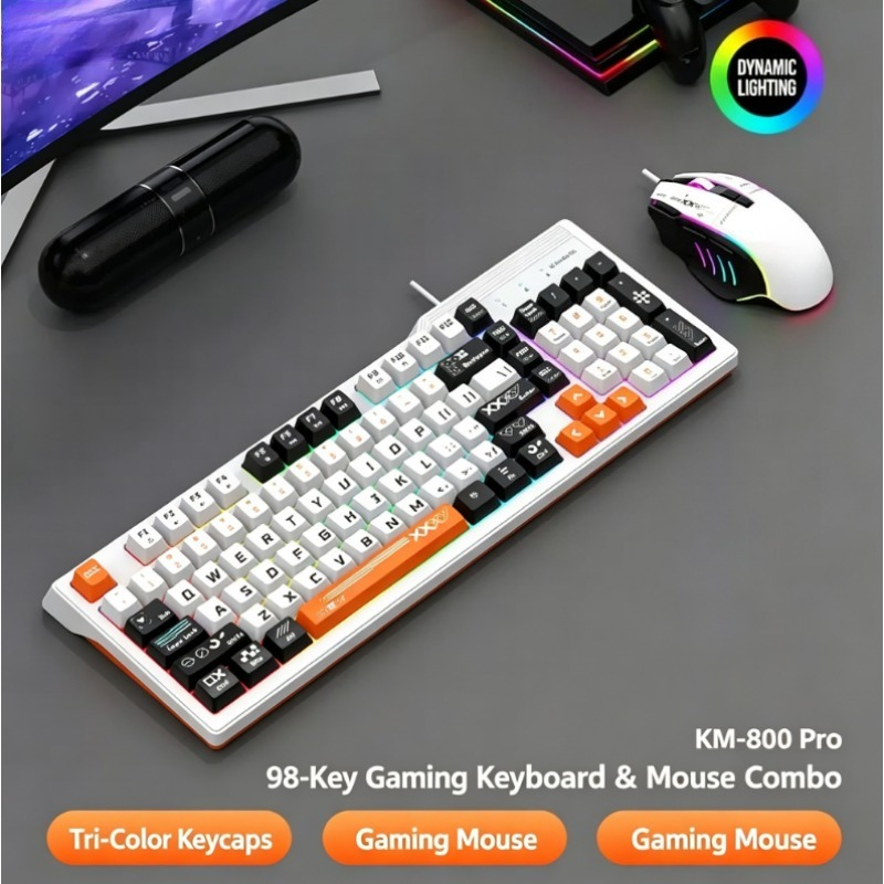 K8pro 3 w 1 Zestaw Gamingowy:  – Gaming Keyboard And Mouse Set recenzja i cena