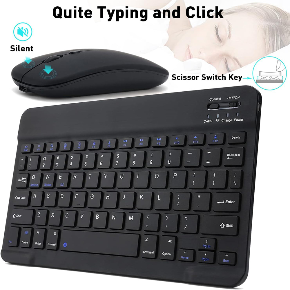 10-calowa bezprzewodowa mini k – Gaming Keyboard Mouse Wireless recenzja i cena
