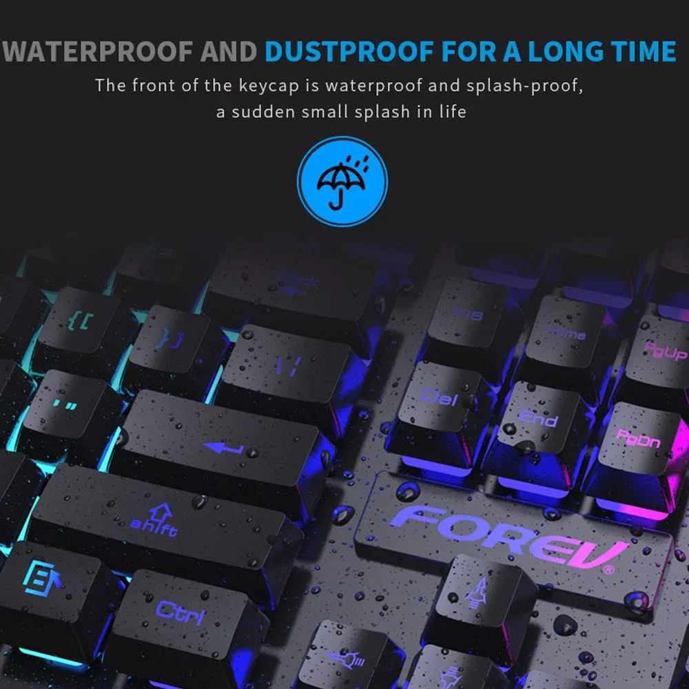 104-klawiszowa podświetlana me – Keyboard Mouse Bundle Gaming recenzja i cena